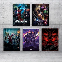 

Marvel Wall Art Modular Canvas Home Decor Captain America Pictures HD Printed Iron Man Paintings Living Room Artwork No Frame