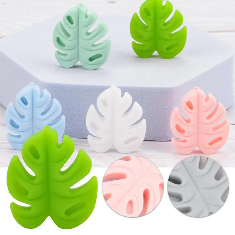 Description Picture 5 of itemKnitting Needle Stoppers Monstera Knitting Silicone Stoppers Knitting Needle Point Protectors Turtle Backed Bamboo Silicone