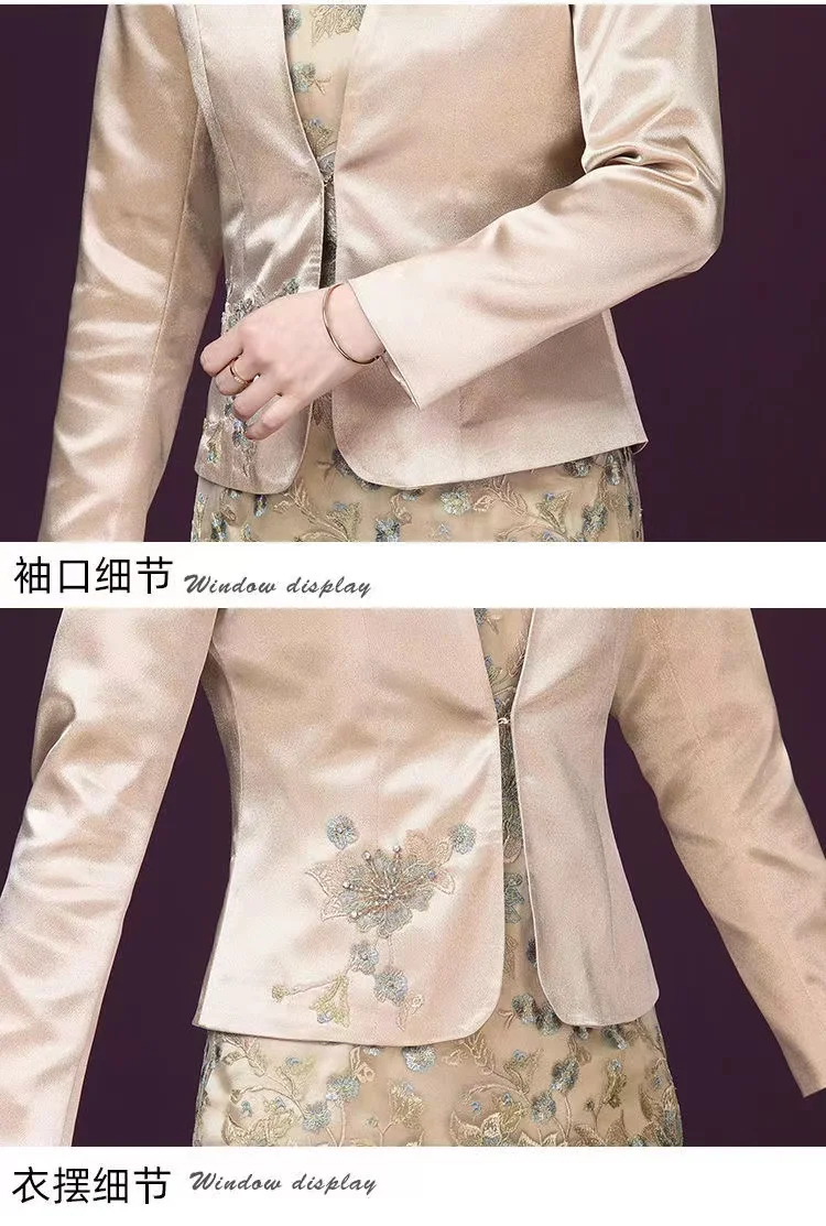 High Quality Womens Dress Suit Women Clothing Dress Suit Autumn 2