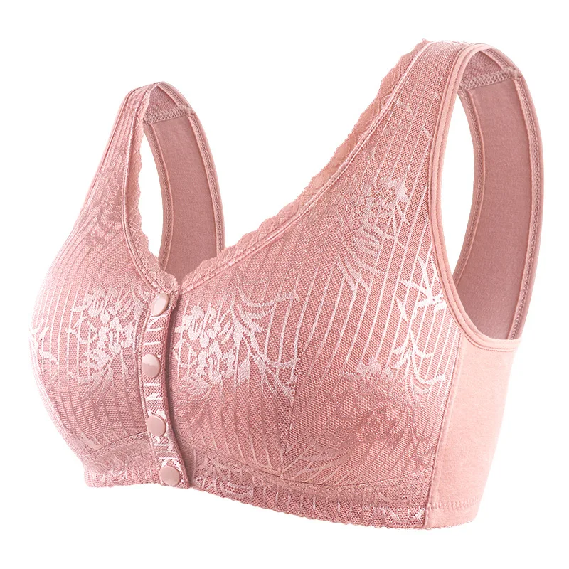 Middle Aged Bras For Women Underwear Large Size Thin Seamless Lace