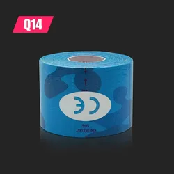 Sports Waterproof Kinesiology Tape for Muscle Recovery and Pain Relief (Blue Camo)
