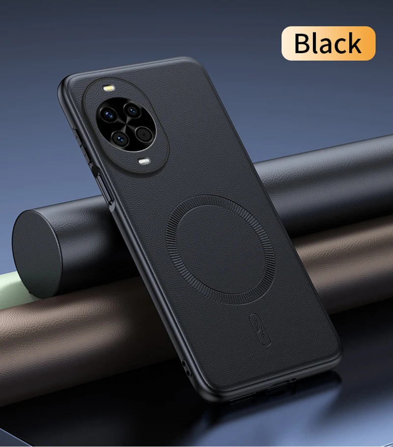 Magnetic Leather Shield Cover - High Quality Anti-Fingerprint, Non-Slip Design