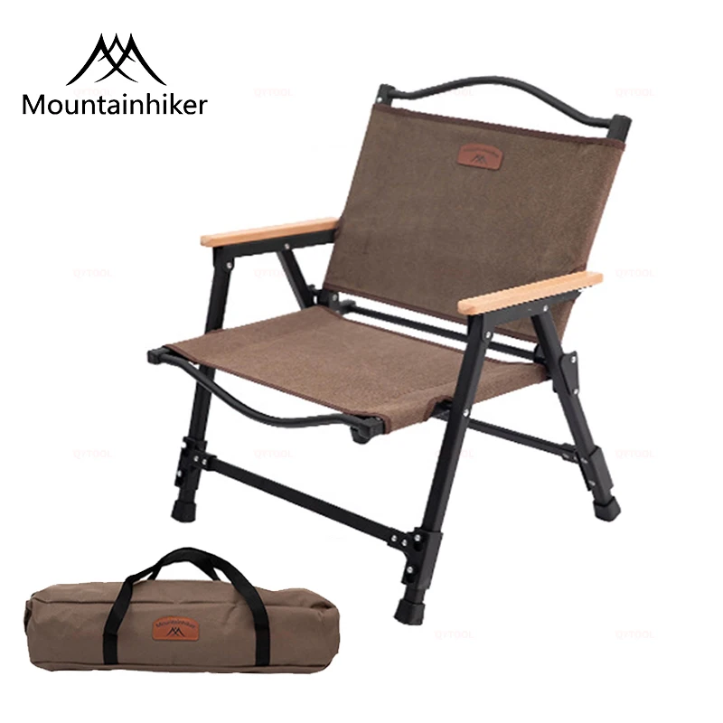 

Mountainhiker Camping Kermit Chair Fully Detachable Wood Aluminum Outdoor Picnic Chair Portable Removable Beach Folding Chair