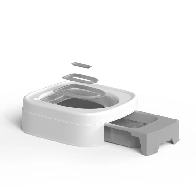 2023 Latest Cat Toilet Toilet Trainer, Reusable Cat Litter Box Without