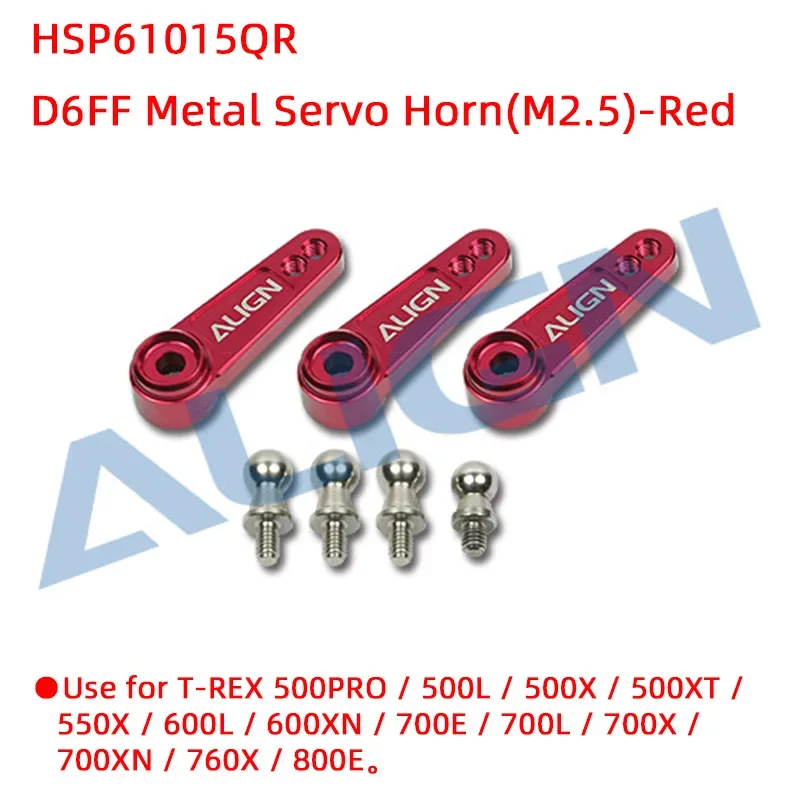 Allineare T-Rex 25T Standard Servo Arm Horn Fit Kst/Gdw/Deko 500 500L/X 550X 600L 600Xn 700E/L 700X 700Xn 760X 800E Elicottero