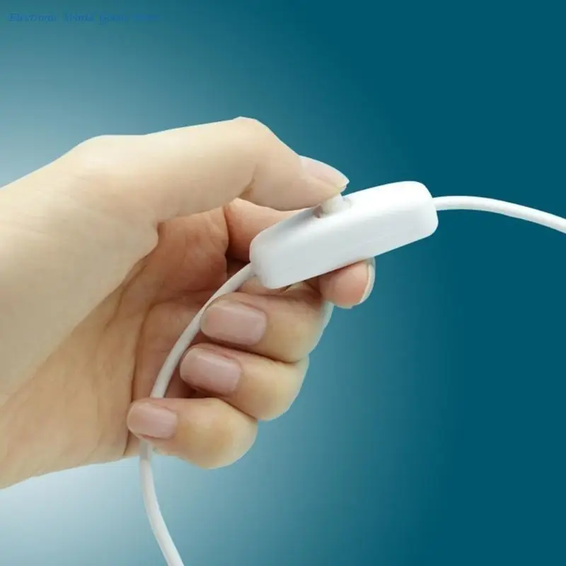 A3PD 전원 플러그 USB 3.5x1.35mm/DC3.5x1.35 전원 케이블로 변환(스위치 포함) 5V 충전 코드 커넥터 케이블 라인
