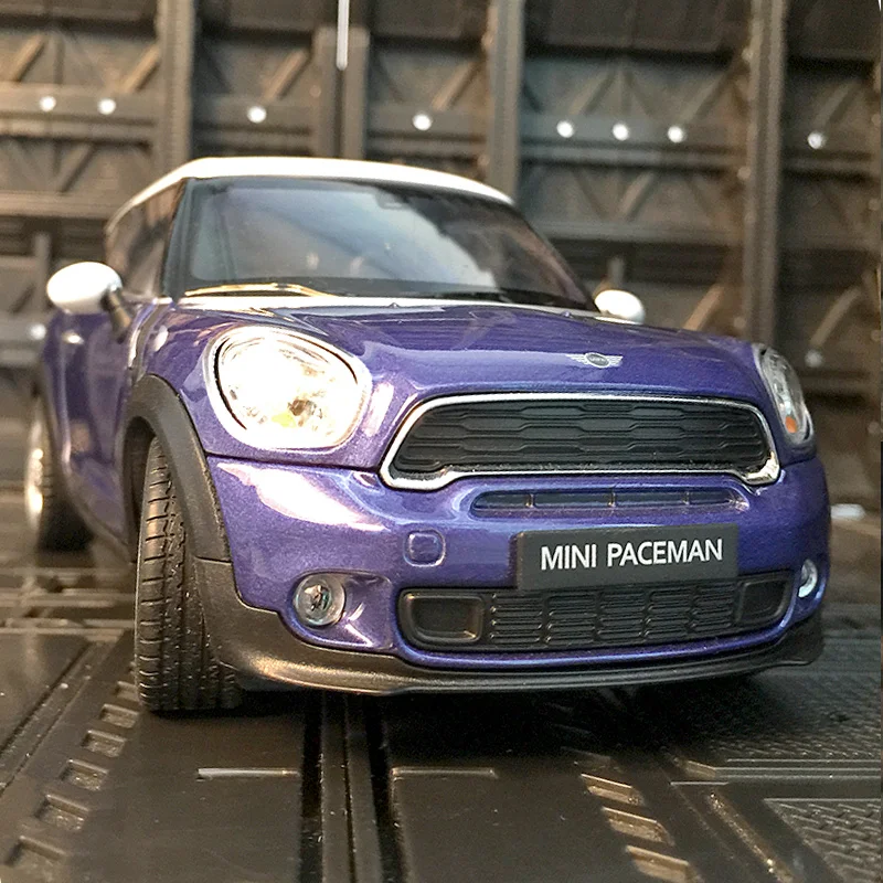 124 simulation BMW MINI Cooper S Paceman alloy car model static metal