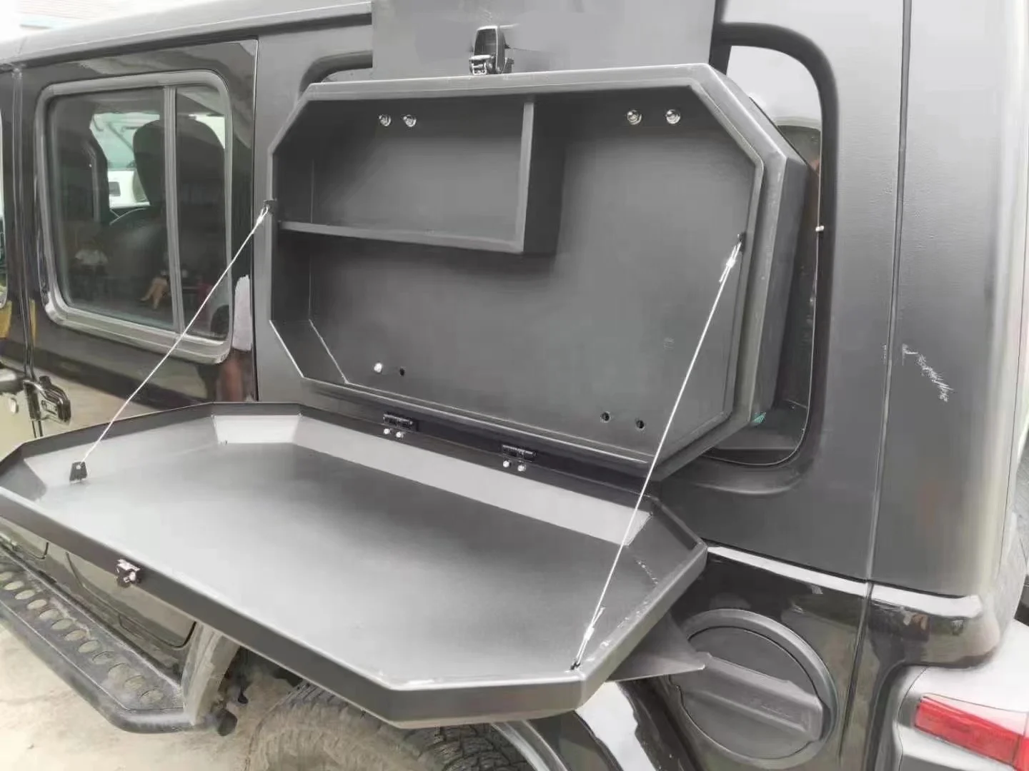 Tesin Kofferraum Multifunktions-Erweiterungs halter Halterung Dach Lager  regal Hardtop Panel für Jeep Wrangler JK 2008-2014 4 Türer - AliExpress