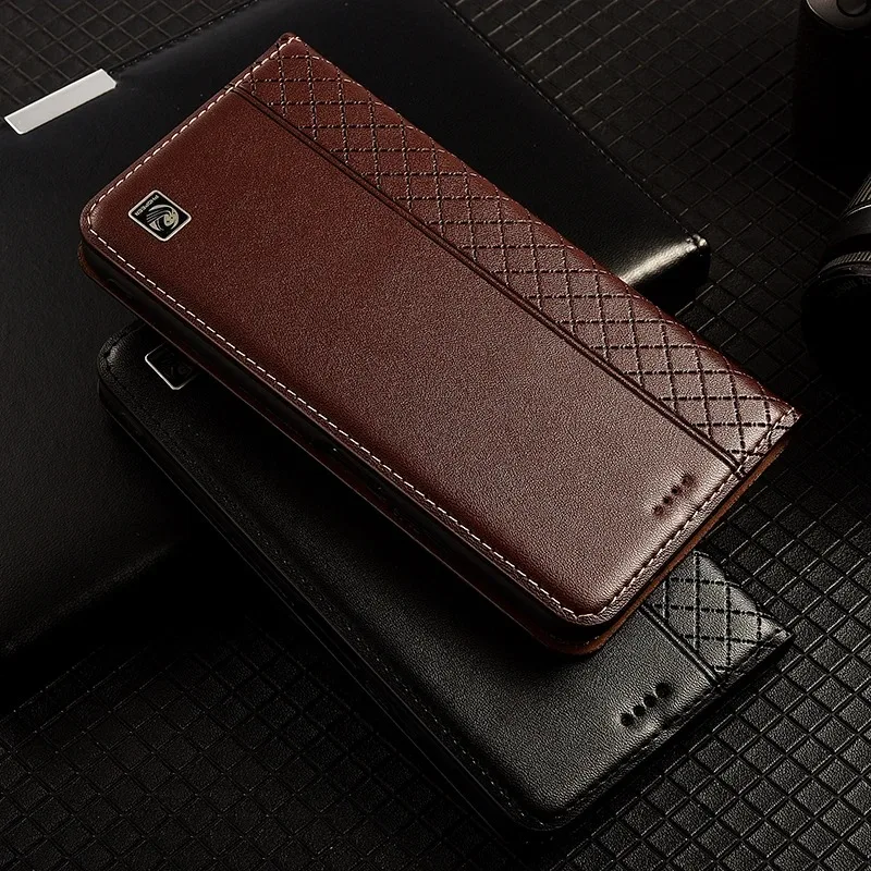 Luxurious Nappa Leather Magnetic Wallet Phone Case