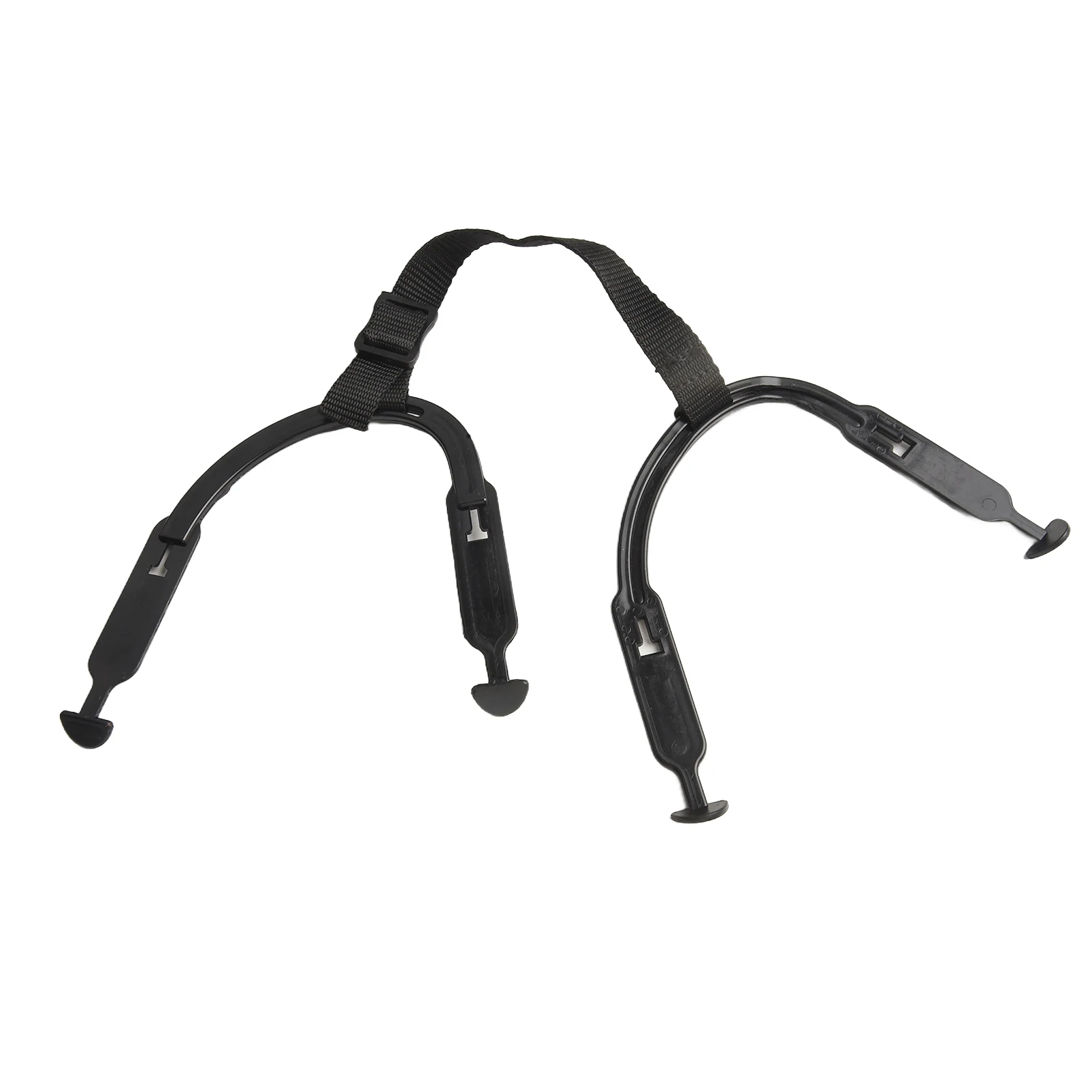 1set Hockey Helmet Chin Strap Hockey- Ear Sling- Loops Replacement Strap With Snap- Practical Hockey Game Accessory