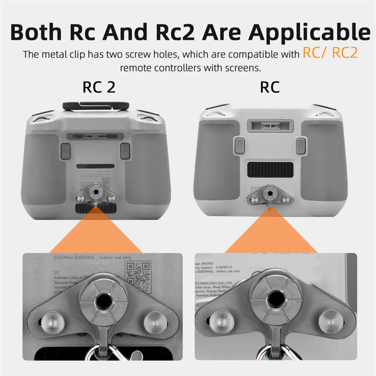 훌륭한 RC RC2 원격 제어 자전거 홀더 바 DJI 미니 3 4 프로 드론 액세서리에 대 한 핸드 마운트 자전거 휴대 전화 홀더