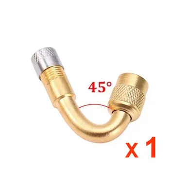 2 Pcs/1 pcs รถจักรยานยนต์ 45 90 135 องศามุมอะแดปเตอร์วาล์วยางวาล์วอะแดปเตอร์สําหรับรถบรรทุกรถ Moto จักรยาน 7