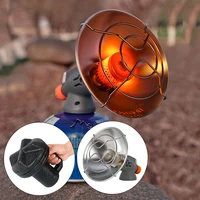 Outdoor Portable Mini Heater Winter Camping fishing tent Stove Gas Burner Heating Survival Equipment Windproof Stainless Steel
