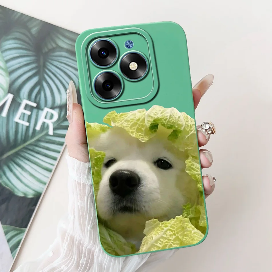 Cute Panda Rabbit Cartoon Soft Silicone Lens Protective Bumper Phone Case