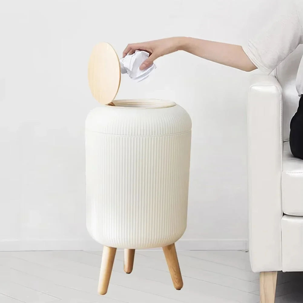 Waterproof Smart Dustbin Non-slip Footbed Automatic Sensor Wastebasket Trash Can Dispenser with Lid for Home Kitchen 9.5L/10L