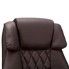 Large Size Stylish Office Chair Ergonomic with Whees Footrest Spring Cushion Height Armrests Adjustable Computer Gaming Chair 3
