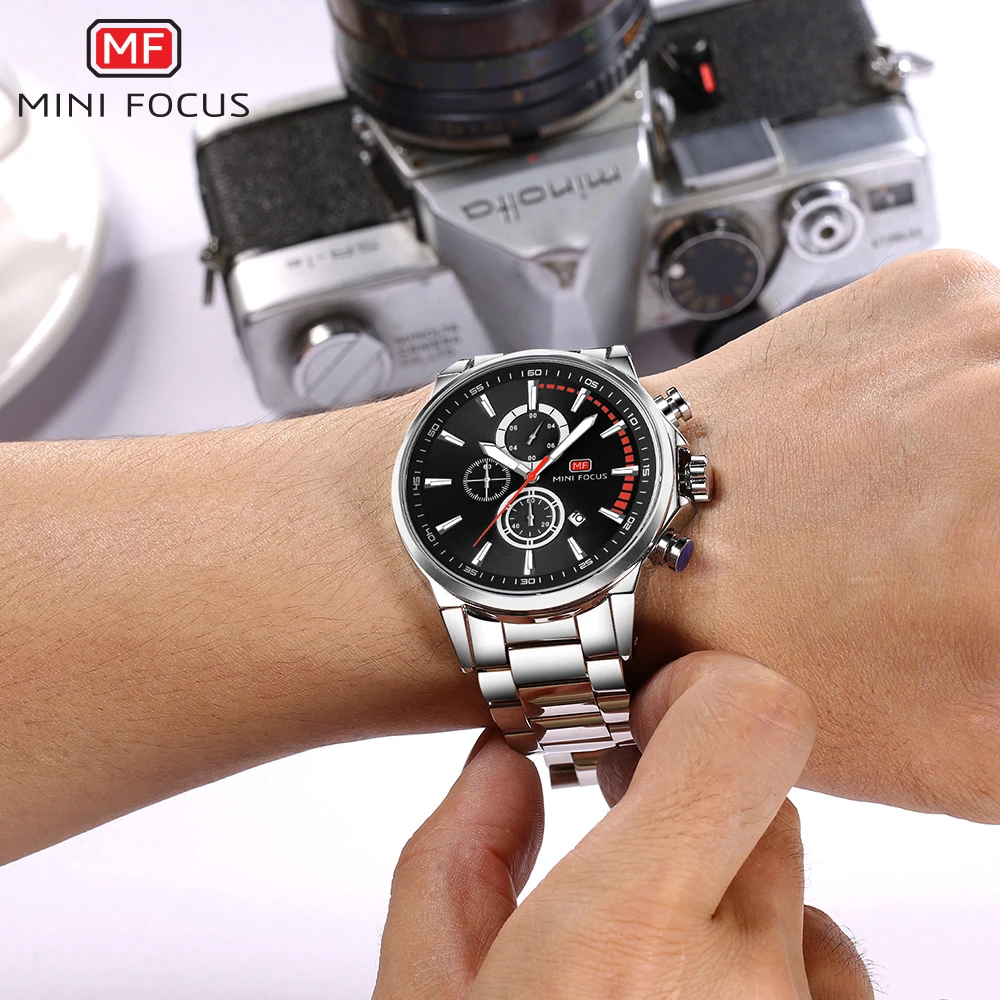 Montre à quartz MINI FOCUS pour homme étanche_voghion.com