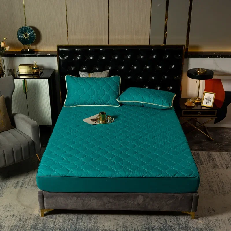 Home Elastico Copriletto Matrimoniale Colcha Cama Roupas De Cama Gonna Lenzuolo Con Angoli C1 S15994-S16006