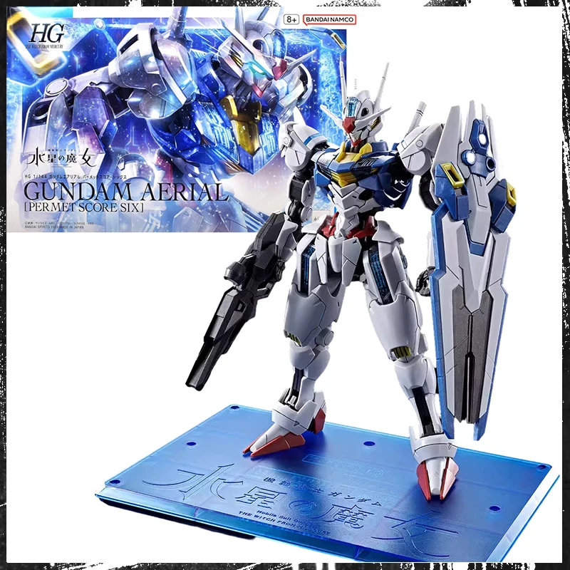 

Фигурка героя Bandai Hg 1/144 Aerial PB Limited, до 6 баллов, фигурка героя Аниме Gundam The Witch из Mercury, рождественский подарок