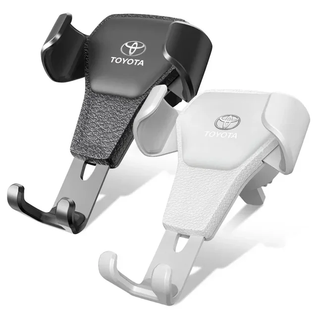 Car Phone Holder Air Vent G-Sensor Smartphone GPS Stand For Toyota Yaris Corolla Avensis Aygo Vitz Vios Yaris Mark-X Mirai 3