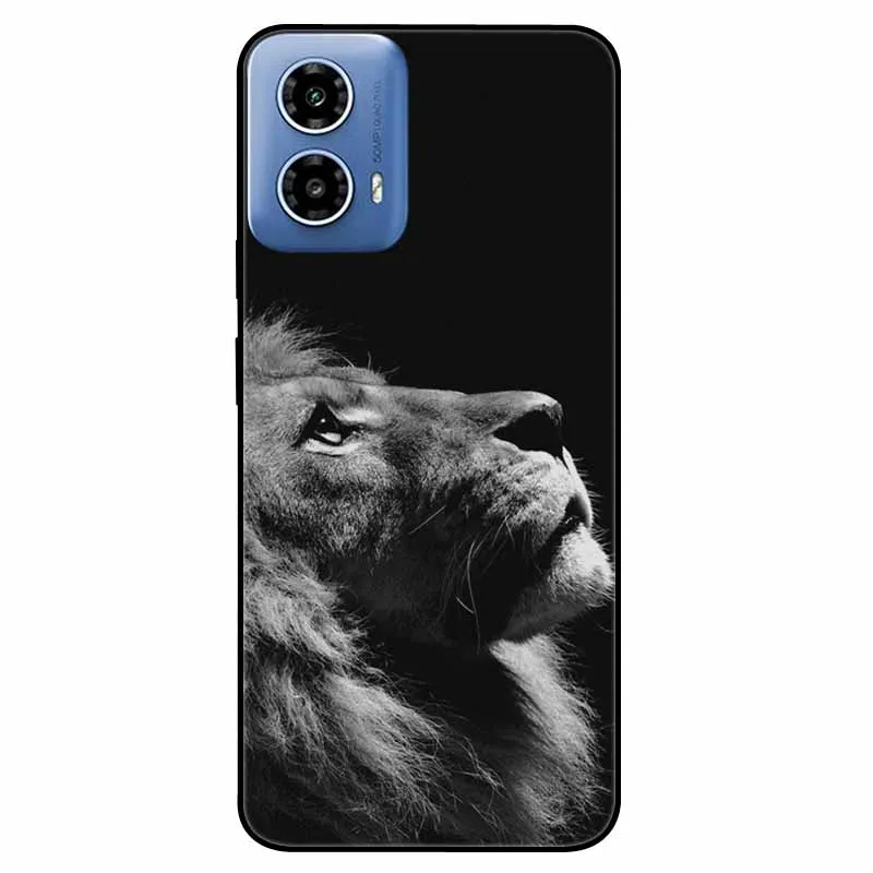 Soft Silicone Fashion Animals TPU Bumper Luxury Phone Case with Painted Design