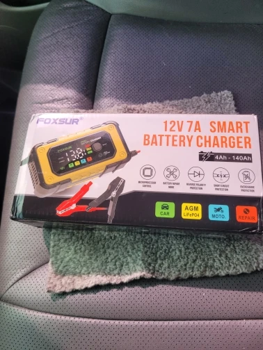 Chargeur de batterie 12V, 7A