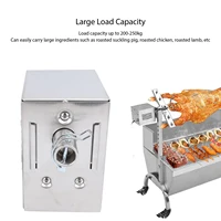 45W Grill Electric Replacement Rotisserie Motor Stainless Steel Barbecue Motor Torsion 200‑250kg 2-3RPM for Rotisserie Roaster 1