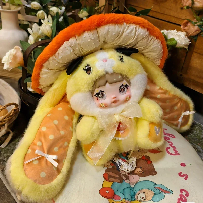 Nommi 400% V2 Mushroom Hat Series Plush Blind Box Cute Long