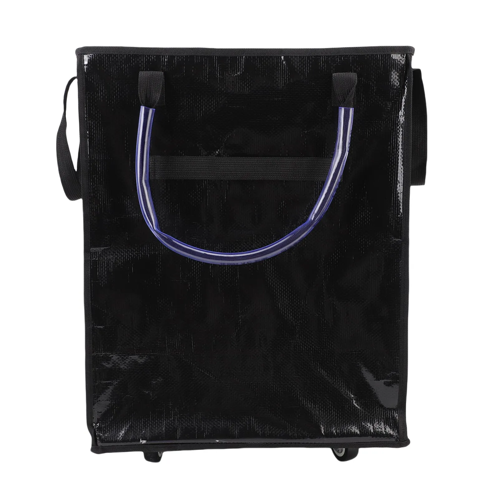 Shopping Bag with Wheels Reusable Grocery Bag On Wheels Water Proof Large Capacity Rolling Tote Bag with Reinforced Handles