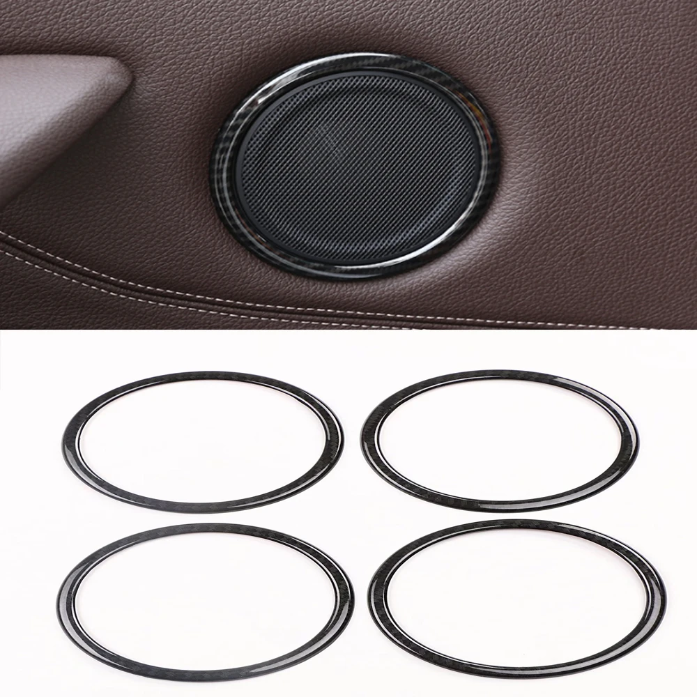 Loudspeaker Cover For Bmw X1 F48 2016 2017 2018 2019-2021 Interior Door Speaker Trim Sound Decorating Molding Car Accessories