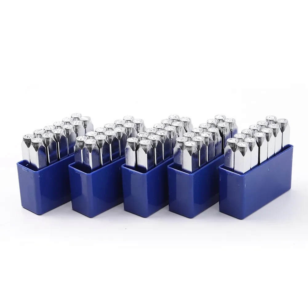 Metal Stamping Tool 6mm Star Punch DIY Leather Stamp Punch Set Star Shape Pentagram Seal Carving Stamping Tool Carbon Steel Metal Stamp