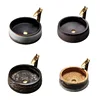 Antique Bathroom Sink Round Bowl Basin Washroom Ceramic Washbasin Balcony Countertop Art Basin with Faucet 1
