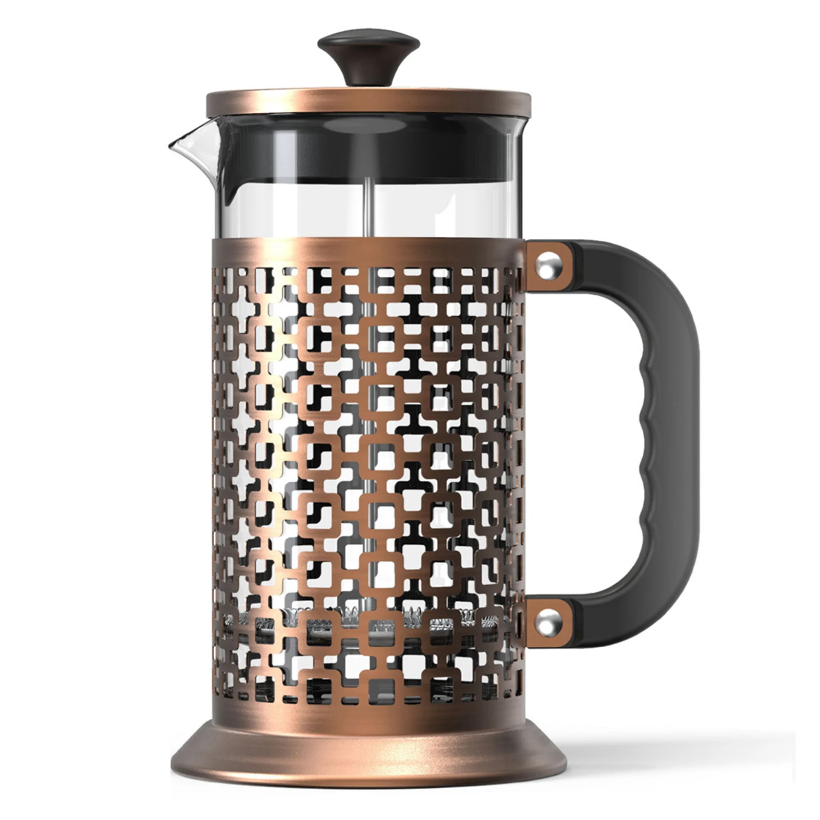 French Press Coffee Maker Heat Resistant Stainless Steel THE VAULT