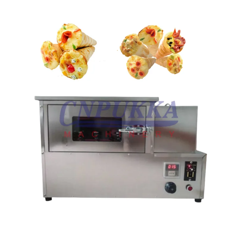 12pcs/batch Stainless Steel Cone Pizza Rotary Oven Kono Cone Pizza Baking Machine 110V 220V Rotating Oven