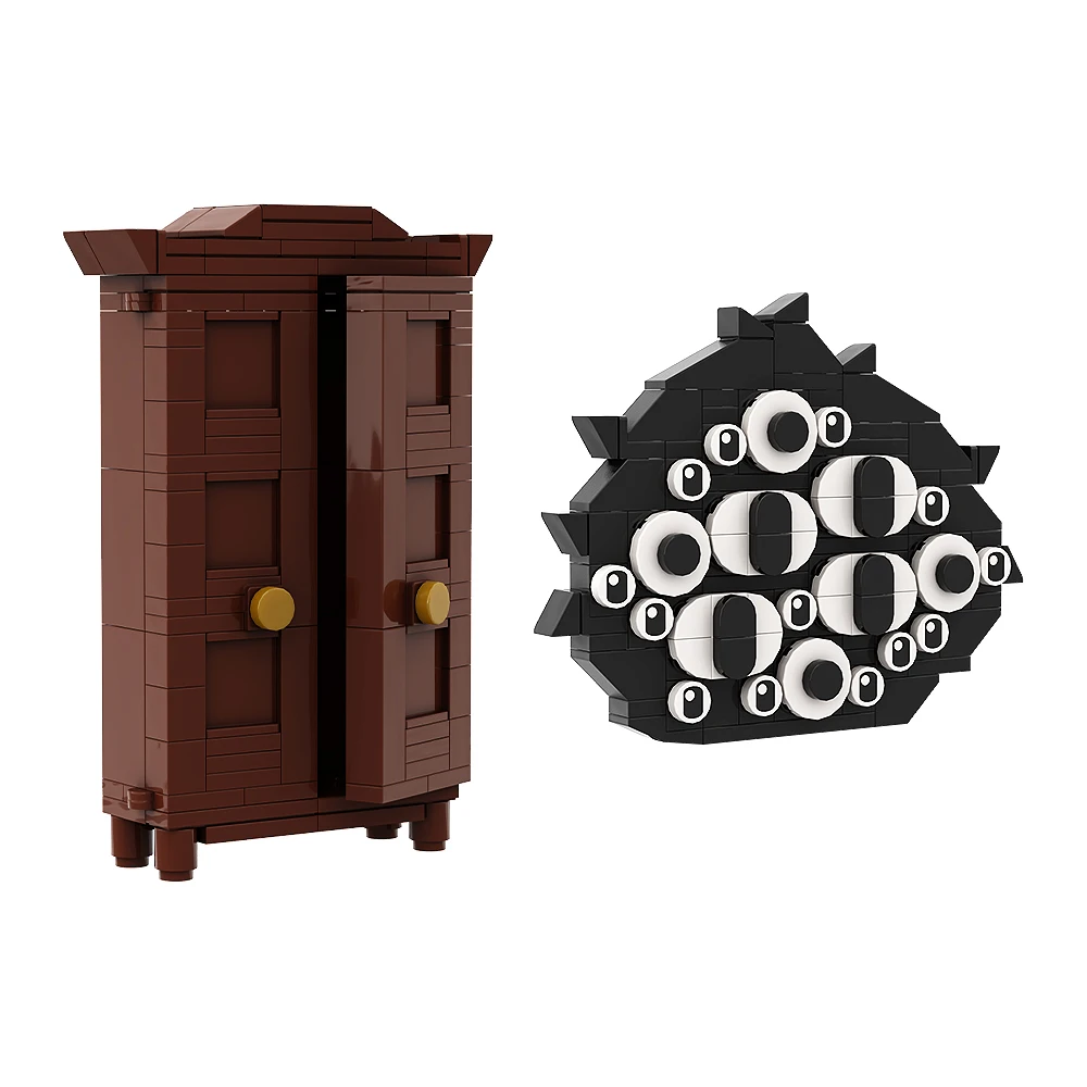 Gobricks The Robot Doors Building Blocks Moc Eye Game Model Bricks Kit Di Regali Fai Da Te Per Bambini Set Di Giocattoli Per Adulti Per Bambini
