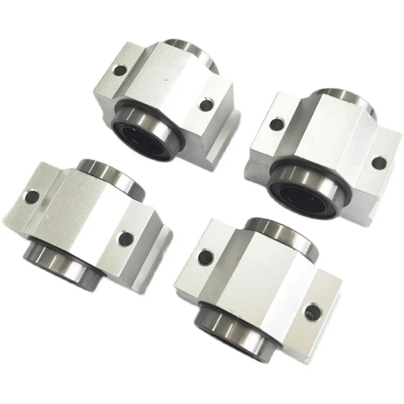Rolamento Linear Travesseiro Bloco Faça Você Mesmo para 10 mm Rolamento Deslizante Linear Sc8vuu Sc10vuu Sc10v Sc12vuu Sc13vuu Sc13vuu Scv16 Sc20vuu Pcs