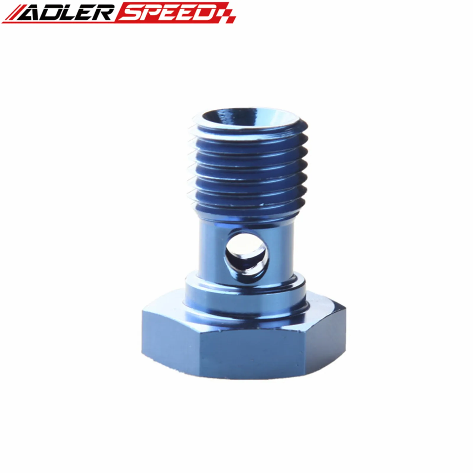 ADLERSPEED 알루미늄 싱글 밴조 볼트 블루, M8 x 1.0mm, M10 x 1.25mm, M12 x 1.5mm, UNF 3/8-20UNF