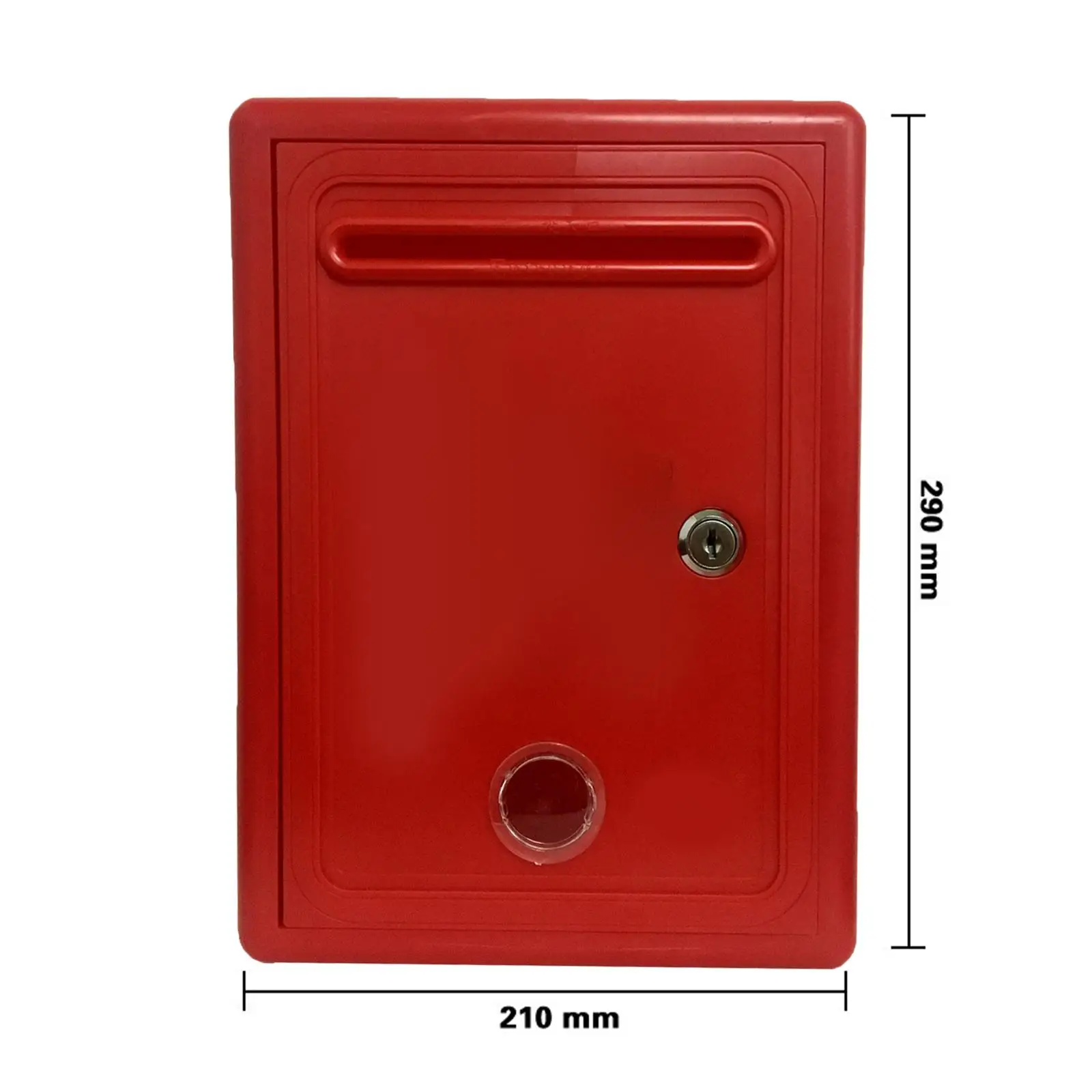 Suggestion Box, Comment Box, Complaint Box with Key Lock, Waterproof Ticket Box,
