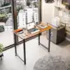 32 inch Small Computer Desk for Small Space, Modern Simple Style Desk , Sturdy Student Writing Desk, Gift for , Vintage 6