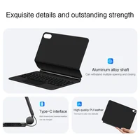 Magic Keyboard for iPad 11th 10th Generation Case 2025 iPad A16 11th 11" A3354 A3355 A3356 A2696 Smart Magnetic Book Cover Folio - Image 4