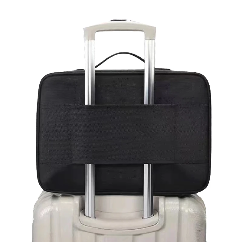 New Oxford Cloth Makeup Bag Large Capacity With Compartments For Women Travel Cosmetic Case 5