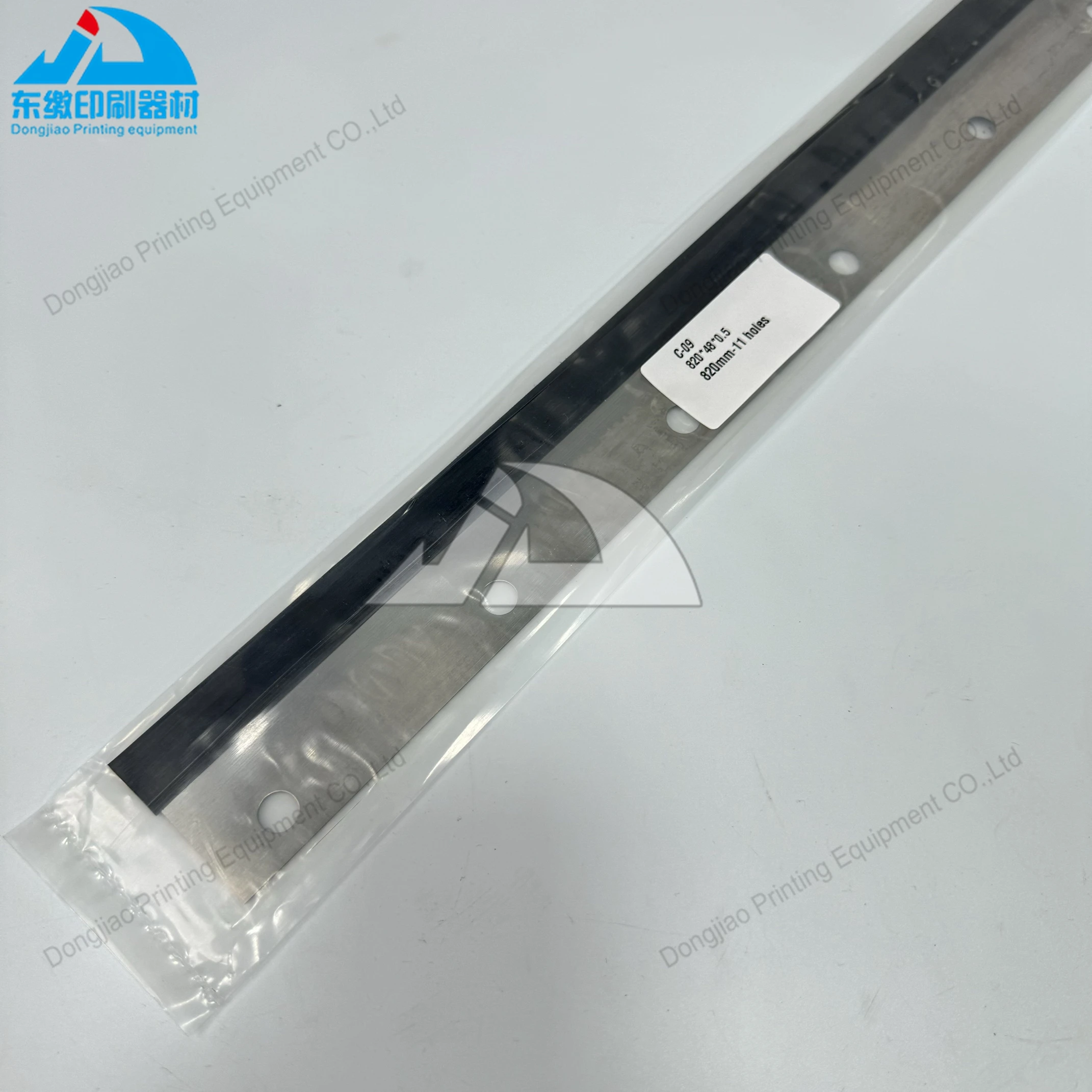 820*48*0.5 820mm-11홀 코모리 S29 세척 나이프 스크레이퍼 블레이드 코모리 잉크 클린 블레이드 나이프