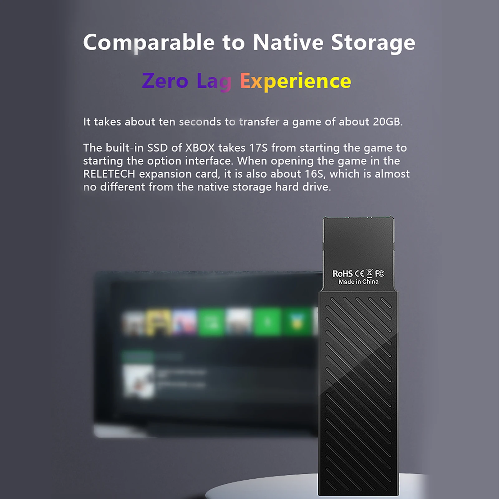 External Hard Drive Expansion Card Memory Card Reletech Xbox External Storage Expansion Card For Xbox Series X S 1TB 2TB Solid State Drive NVME PCIe Gen 4 SSD For S/X