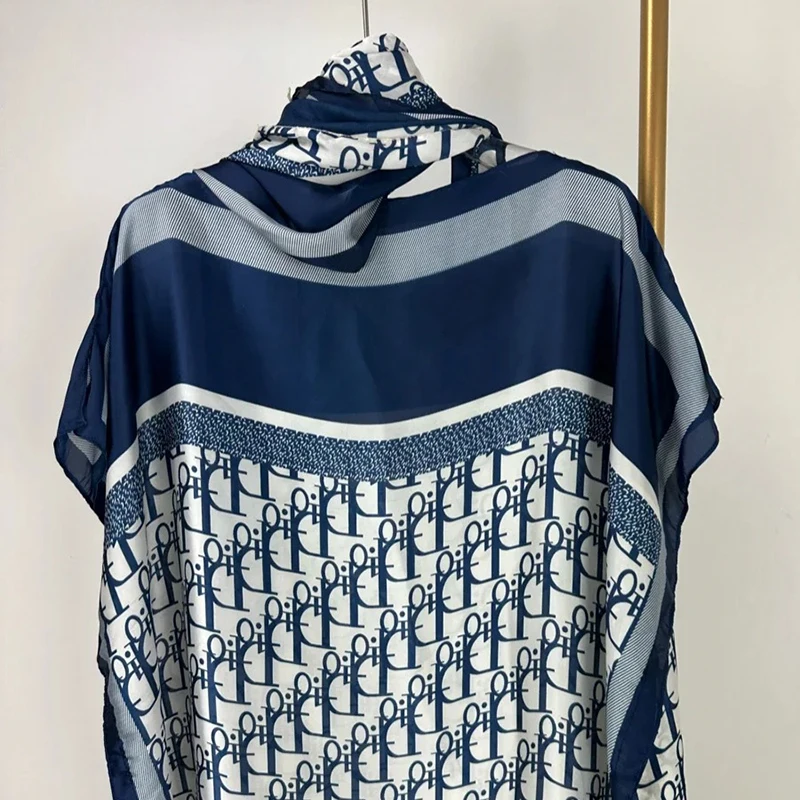 Women African Dress 2 Sets Headscarf Geometric Print Kaftan 140cm Maxi Dress Crew Neck Short Sleeve Plus Size Clothing african dress kaftan dress women party dress