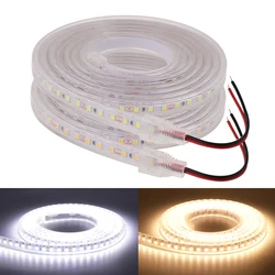 Waterproof 12V LED Light Strip - Flexible White/Warm White Ribbon with 120 LEDs/m - 4m (Warm white)