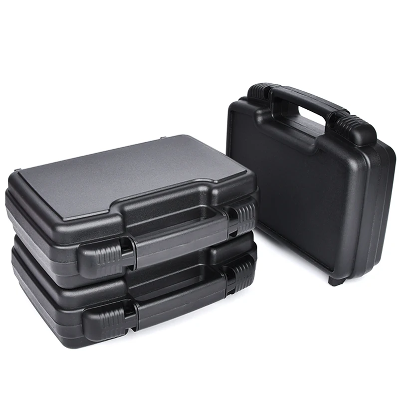 Plastic Portable Tool box Hard Carry Tool Case Safety Protection Equipment Instrument Case Hardware Storage Box With Foam 6