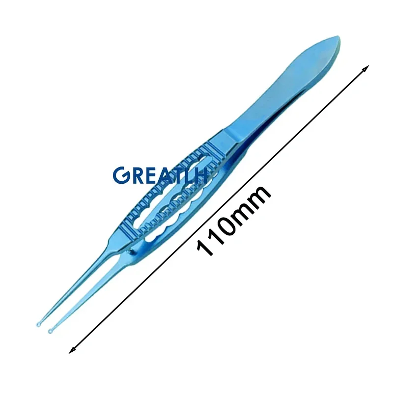 Ophthalmic Microsurgical Scissors Veterinary Surgical Instruments Orthopedic Instruments Ophthalmic Tweezers Fechtner Conjunctiva Forceps Titanium Alloy Surgical Eye Intrument
