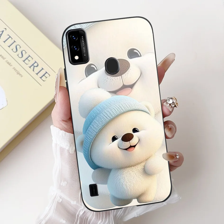 Cute Cartoon Soft Silicone Protective Phone Case Cover