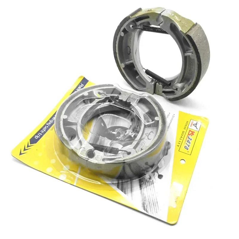 Moto Anteriore Posteriore Pastiglie Freno Kit Scarpe Set Per Honda Xz50 Ape 50 2001-2018 Xz 50 Special 2002 Xz100 2002-2016 Ape100 Deluxe