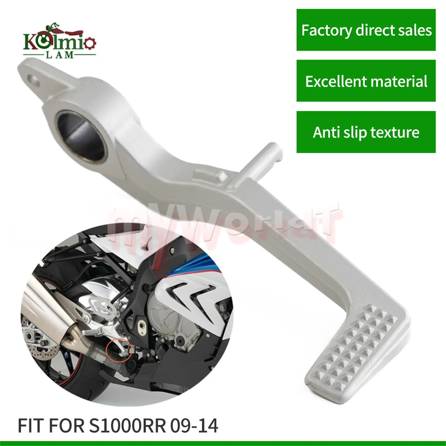 

Fit For BMW S1000RR HP4 2009 - 2014 Rear Folding Brake Lever Foot Pedal